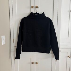 NOLI Black Ribbed XS Turtleneck
